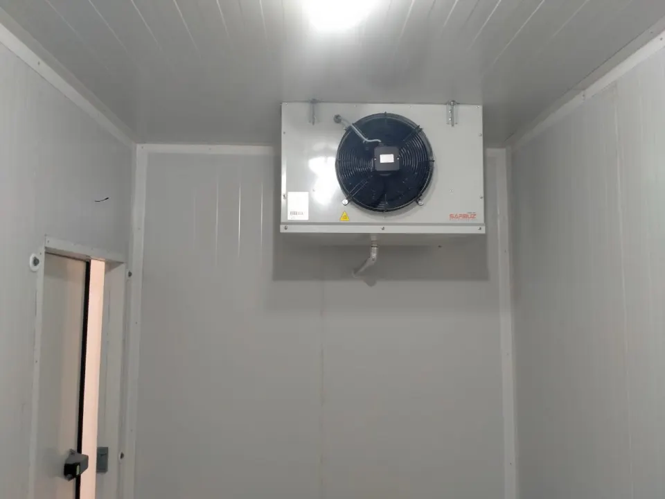 Cámara frigorífica equipada