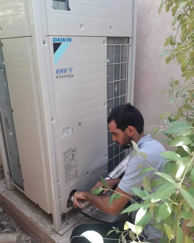 Conexión de un sistema VRV Daikin