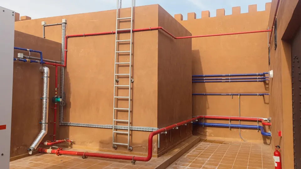 Redes de agua en exterior